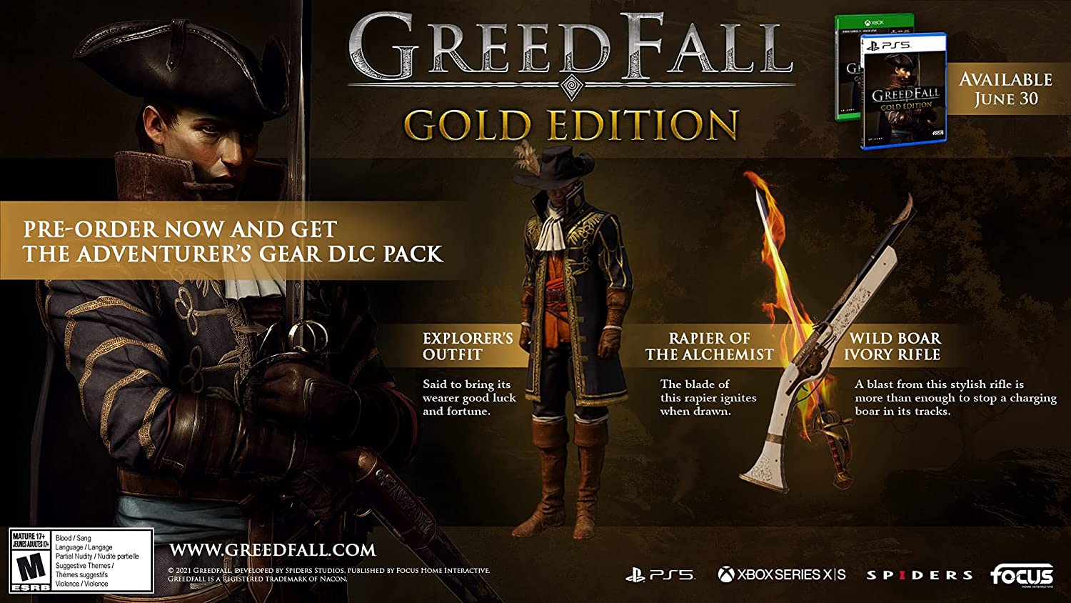 Greedfall - Gold Edition - PS5 - USED - World-8