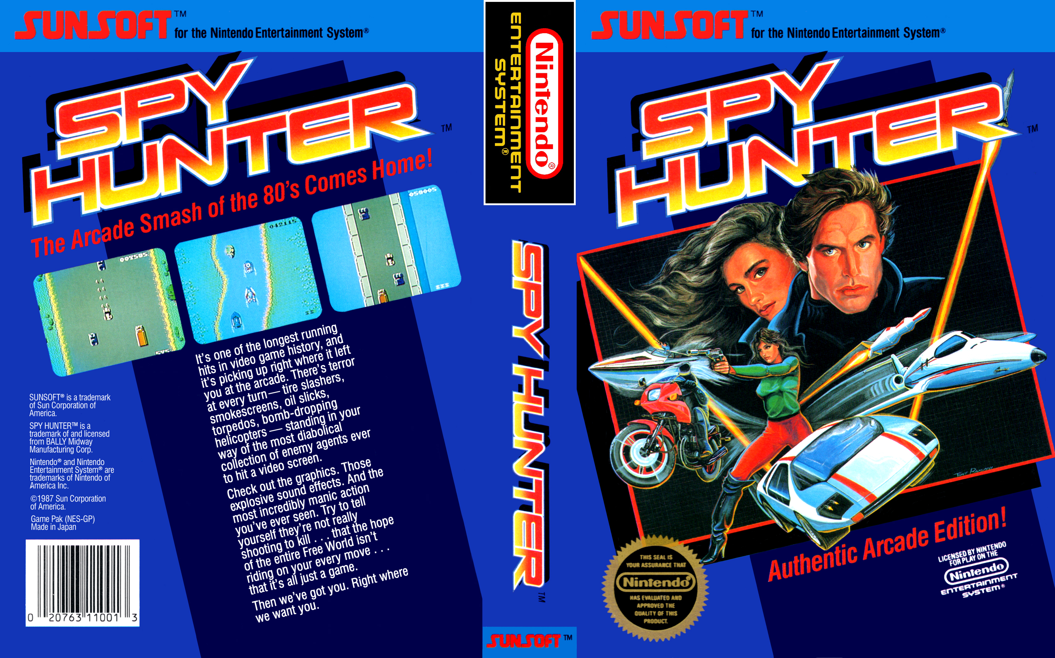 Spyhunter nes outlet