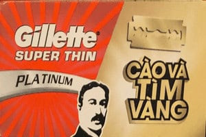 Gillette - Super Thin Platinum (Vietnam)