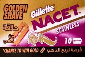 Gillette - Nacet Golden Shave