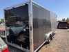 Alcom Trailers 2024 STEALTH 90"X20' V-Nose Cargo Trailer | Tandem Axle Axle 7K, Driver Side Door, Rear Ramp Door