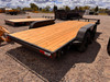 Gr Trailers 2026 2026 82"X18' Equipment Trailer | Tandem Axle Axle 7K | 5" Channel Frame, Straight Deck W/Slide In Ramps,