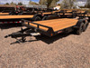 GR Trailers 2026 82"X18' Equipment Trailer | Tandem Axle 7K, 5" Channel Frame, Straight Deck, Slide In Ramps