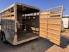 GR Trailers 2024 72"X16' Horse Trailer | Tandem Axle Axle 10.4K, 3-Horse Highside, Slant Nose, Walk-In Tack