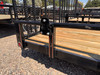 GR Trailers 2025 82"X22' Utility Trailer | Tandem Axle 7K, Channel Pipetop Rail, Side Load ATV Ramps, Rear Rampgate