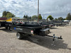 Load Trails Trailers 2025 2025 60"X8' Single Ram Dump Trailer | Single Axle Axle, 10" Tires, 12" Removable Sides, Light Weight | Urban Dump, Tongue Storeage Box, 10" Tires, 12" Removable Sides (Weights 800 Lbs)