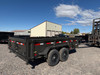 Maxx-D Trailers 2026 2026 83"X14' Scissor Dump Trailer | Tandem Axle Axle 14K, 2' Sides, Ramps, Tarp | 2' Sides, Ramps, Tarp