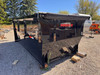 Maxx-D Trailers Only Only 192" Roll-Off Bin | 6' Solid Sides, Tarp Kit
