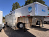 Merritt Trailers 2026 2026 96"X24' Stock Trailer | Tandem Axle Axle 17K | Aluminum, 52" Escape Door, Flat Floor, 2 Center Gates, Tie Loops In/Out, 17.5 Tires, Spare, 8K Axles17K