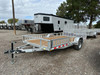 Nordtek Trailers 2025 2025 82"X14' Utility Trailer | Single Axle Axle 3.5K | 3.5K Open Sides, ATV Side Load, Solid Rear Gate
