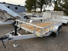 Nordtek Trailers 2025 2025 72"X12' Utility Trailer | Tandem Axle Axle 7K | Wood Deck Open Sides Brakes Both Axles 7K