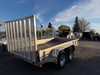 Nordtek Trailers 2025 2025 72"X12' Utility Trailer | Tandem Axle Axle 7K | Wood Deck Closed Sides Brakes Both Axles 7K