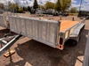 Nordtek Trailers 2026 2026 82"X16' Utility Trailer | Tandem Axle Axle 7K | Wood Deck Open Sides Brakes Both Axles, With Side Load 7K