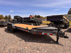 Iron Bull Trailers 2026 2026 84"X20' Equipment Trailer | Tandem Axle Axle 14K | 8" I-Beam , 16" OC, 3' Dove W/Rampage Ramps, XL Tool Box 14K