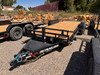 P.J. Trailers 2027 2027 83"X20' Car Hauler Gravity Tilt Trailer | Tandem Axle Axle 14K | (16' Tilt +4' Stationary)  Torsion Axles, 10 Ply, Locking Lid