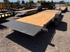P.J. Trailers 2027 2027 83"X22' Car Hauler Gravity Tilt Trailer | Tandem Axle Axle 14K | (16' Tilt +4' Stationary)  Torsion Axles, 10 Ply, Locking Lid