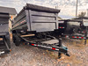 P.J. Trailers 2027 2027 83"X14' Scissor Dump Trailer | Tandem Axle Axle 14K | Hydraulic Jack, 14K