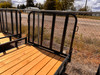 P.J. Trailers 2026 2026 72"X12' Utility Trailer | Single Axle Axle 14K | 4' Rampgate (Spring Assisted Ramp) Steel Fenders
