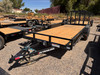 P.J. Trailers 2027 2027 83"X18' Utility Trailer | Tandem Axle Axle | Rampgate, ATV