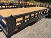 P.J. Trailers 2027 2027 83"X20' Utility Trailer | Tandem Axle Axle | ATV Side Load, Straightdeck W/4' Spring Assisted Rear Ramp