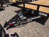 P.J. Trailers 2027 2027 83"X20' Utility Trailer | Tandem Axle Axle | ATV Side Load, Straightdeck W/4' Spring Assisted Rear Ramp