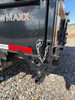 Raw Maxx Trailers 2024 2024 84"X14' Scissor Dump Trailer | Tandem Axle Axle 14K | 8" I-Beam Frame,Barn Door & Spreader, 8 Ga Floor, Manual Tarp, 6' Ramps 14K