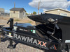 Raw Maxx Trailers 2024 2024 84"X14' Scissor Dump Trailer | Tandem Axle Axle 14K | 8" I-Beam Frame,Barn Door & Spreader, 8 Ga Floor, Manual Tarp, 6' Ramps 14K