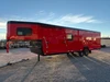 Trails West Trailers 2026 2026 336" Powersports Trailer | Tandem Axle Axle 14K | 7K Axle Upgrade, Extreme Cold, Extra Flood Light Rear, Upgrade To 48" Helmet & Ducted, Extra Window, Gn Windows