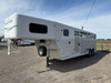 Trails West Trailers 2025 2025 288" Stock Combo Trailer | Tandem Axle Axle | Straight Tack, 2 Tack Doors, Rear Slider, Conv Pkg