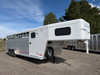 Trails West Trailers 2025 2025 288" Stock Combo Trailer | Tandem Axle Axle | Straight Tack, 2 Tack Doors, Rear Slider, Conv Pkg