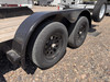 Big Tex Trailers 2021 16' Car Hauler Trailer | Tandem Axle 7K, Steel Fenders, Slide In Ramps, Straight Deck, Spare Tire and Mount