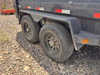 Iron Bull Trailers 2024 DWB 84"X14' Dump Trailer | Tandem Axle Axle 13.3K, XL Tongue Box, Tarp Kit, 2 Way Barn Door Spreader Gate, Rear Support Jacks, Spare Tire Mount