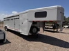 Trails West Trailers 2024 HOTSHOT 360" Stock Combo Trailer | Tandem Axle Axle 20K, Torsion Axles, Passenger Size Escape Door, Single Rear Swing Gate Slide, Two Gates, Rubber Floors, Tack Room, Swing Out Saddle Rack