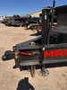 Maxx-D Trailers 2027 D9X 96"X16' Telescopic Deckover Dump Trailer | Tandem Axle Axle 14K, Hydraulic Jack