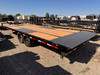 Maxx-D Trailers 2027 GOX 102"X24' Deckover Tilt Flatbed | Tandem Axle Axle 17.6K, 20' Tilt Deck, 4' STATIONARY, Winch Plate and Roller, Tool Box, Tool Tray, Spare Tire Mount