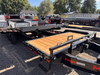 Maxx-D Trailers 2027 GOX 102"X24' Deckover Tilt Flatbed | Tandem Axle Axle 17.6K, 20' Tilt Deck, 4' STATIONARY, Winch Plate and Roller, Tool Box, Tool Tray, Spare Tire Mount