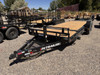 P.J. Trailers 2027 T6 83"X20' Car Hauler Gravity Tilt Trailer | Tandem Axle Axle 14K, 16' Tilt, 2' Stationary, Torsion Axles, Bolt On Steel Fenders