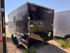 Charmac Trailers 2026 STEALTH 90"X16' V-Nose Cargo Trailer | Tandem Axle Axle 7K, Rear Stablizing Jacks, 7' Tall, Rear Ramp Door, Rubber Diamond Plate Floor, White Interior