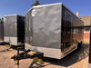 Charmac Trailers 2026 ATLAS 100"X18' V-Nose Cargo Trailer | Tandem Axle Axle 9.99K, 7' Tall, Spring Axles, Rear Ramp Door, Driver Side Access Door,