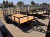 GR Trailers 2026 72"X12' Utility Trailer | Single Axle Axle 2.99K, Pieptop Rails, Spring Assist Rampgate