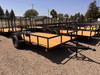 GR Trailers 2026 82"X12' Utility Trailer | Single Axle Axle 2.99K, Pieptop Rails, Spring Assist Rampgate