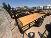 GR Trailers 2026 82"X14' Utility Trailer | Single Axle Axle 2.99K, Pieptop Rails, Spring Assist Rampgate