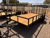 GR Trailers 2026 82"X14' Utility Trailer | Single Axle Axle 2.99K, Pieptop Rails, Spring Assist Rampgate