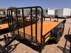 GR Trailers 2026 82"X12' Utility Trailer | Tandem Axle Axle 7K, Pieptop Rails, Spring Assist Rampgate, Spare Tire Mount