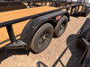 GR Trailers 2026 82"X12' Utility Trailer | Tandem Axle Axle 7K, Pieptop Rails, Spring Assist Rampgate, Spare Tire Mount
