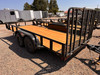 GR Trailers 2026 82"X16' Utility Trailer | Tandem Axle Axle 7K, Pieptop Rails, Spring Assist Rampgate, Spare Tire Mount