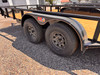 GR Trailers 2026 82"X16' Utility Trailer | Tandem Axle Axle 7K, Pieptop Rails, Spring Assist Rampgate, Spare Tire Mount