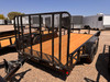 GR Trailers 2026 82"X16' Utility Trailer | Tandem Axle Axle 7K, Pieptop Rails, Spring Assist Rampgate, Spare Tire Mount