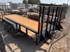 Maxx-D Trailers 2027 U4X 83"X18' HD Utility Trailer | Tandem Axle Axle 9.99K, 5" Channel Frame, Square Tube Rail, 1' Dovetail, HD 4' Rear Rampgate, Spare Tire Mount