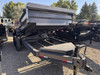 Iron Bull Trailers 2027 DWB 83"X14' Scissor Dump Trailer | Tandem Axle Axle 14.999K, 24" Sides, Slide In Ramps, Tarp Kit